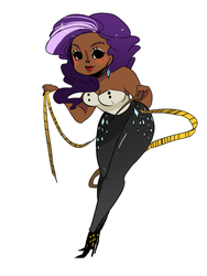 Size: 600x800 | Tagged: artist needed, source needed, useless source url, safe, nightmare rarity, rarity, human, g4, dark skin, earring, female, humanized, piercing, simple background, solo, white background