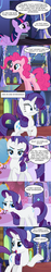 Size: 1000x5369 | Tagged: safe, pinkie pie, rarity, twilight sparkle, alicorn, pony, g4, comic, high res, image macro, meme, the muppets