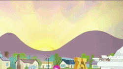 Size: 400x225 | Tagged: safe, screencap, equestria girls, g4, my little pony equestria girls: friendship games, animated, stars, sunset, symbolism, twinkling