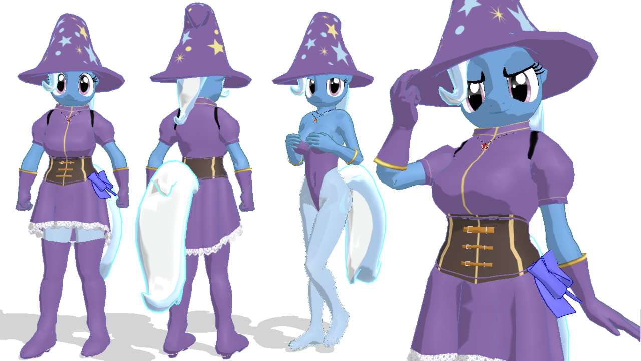 989685 Suggestive Artistzoroark67 Trixie Anthro Plantigrade Anthro 3d Breasts Female