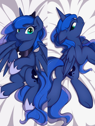 Size: 1024x1365 | Tagged: safe, artist:theparagon, princess luna, pony, g4, adorasexy, body pillow, body pillow design, cute, featureless crotch, female, looking at you, lunabetes, sexy, solo
