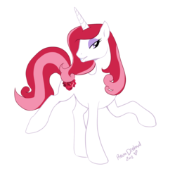 Size: 1630x1636 | Tagged: safe, artist:revadiehard, oc, oc only, oc:rosemary, pony, unicorn, female, mare, simple background, solo, transparent background