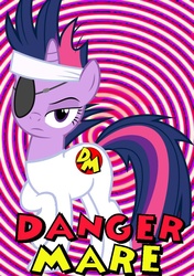 Size: 720x1020 | Tagged: artist needed, safe, twilight sparkle, g4, crossover, danger mouse, future twilight
