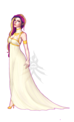 Size: 1040x1700 | Tagged: dead source, safe, artist:n0vaxis, princess cadance, human, g4, clothes, dress, female, humanized, necklace, simple background, solo, transparent background, watermark
