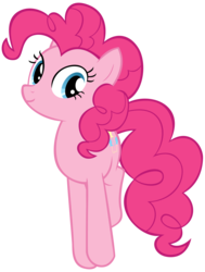 Size: 1500x1989 | Tagged: safe, artist:xxthehtfgodxx, derpibooru exclusive, pinkie pie, g4, cute, diapinkes, female, simple background, solo, transparent background, vector