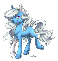 Size: 800x843 | Tagged: safe, artist:moenkin, oc, oc only, oc:calypso, earth pony, pony, female, lidded eyes, mare, simple background, solo, transparent background, unshorn fetlocks