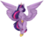 Size: 1024x853 | Tagged: safe, artist:sightlesskitten, twilight sparkle, alicorn, pony, g4, crown, female, mare, solo, twilight sparkle (alicorn)