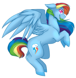 Size: 1024x1051 | Tagged: safe, artist:sightlesskitten, rainbow dash, g4, female, solo