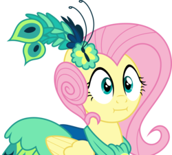 Size: 5542x5000 | Tagged: safe, artist:dashiesparkle, fluttershy, pegasus, pony, g4, make new friends but keep discord, .svg available, :i, absurd resolution, clothes, cute, dress, female, gala dress, grand galloping gala, simple background, solo, transparent background, upper body, vector, we bought two cakes