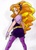 Size: 1320x1848 | Tagged: safe, artist:aisureimi, adagio dazzle, equestria girls, g4, 4chan, female, human coloration, looking back, solo