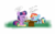 Size: 1280x800 | Tagged: safe, artist:dambitail, rainbow dash, twilight sparkle, g4, drinking, egghead, grammar error, menu, table