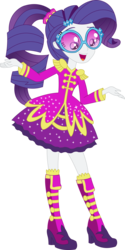 Size: 1157x2315 | Tagged: safe, artist:sketchmcreations, rarity, equestria girls, friendship through the ages, g4, rainbow rocks, clothes, female, glasses, high heel boots, inkscape, open mouth, reference, sgt. pepper's lonely hearts club band, sgt. rarity, simple background, solo, the beatles, transparent background, vector