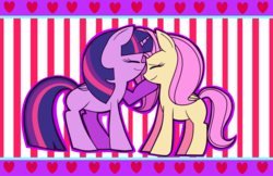 Size: 6704x4336 | Tagged: safe, artist:tarana10, fluttershy, twilight sparkle, alicorn, pony, g4, absurd resolution, female, lesbian, mare, ship:twishy, shipping, twilight sparkle (alicorn)