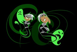 Size: 3336x2280 | Tagged: safe, artist:thederpychemist, crossover, danny phantom, high res, ponified