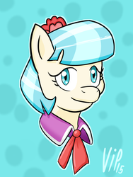 Size: 1500x2000 | Tagged: safe, artist:pixsoda, coco pommel, g4, female, portrait, solo