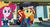 Size: 682x374 | Tagged: safe, screencap, pinkie pie, sunset shimmer, equestria girls, g4, my little pony equestria girls: friendship games, clothes, gloves, welding mask