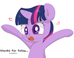 Size: 1964x1537 | Tagged: safe, artist:dambitail, twilight sparkle, g4, female, glasses, solo