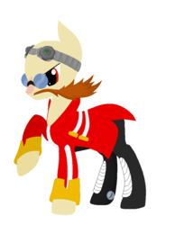 Size: 766x986 | Tagged: safe, artist:dragonloverartis, artist:k-ouha, pony, doctor eggman, male, ponified, solo, sonic the hedgehog (series)