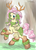 Size: 1000x1379 | Tagged: safe, artist:flutterthrash, fluttershy, centaur, dryad, taur, equestria girls, g4, antlers, bandeau, breasts, centaurified, centaurshy, cleavage, female, flutterdryad, fluttertree, horns, leaves, pegataur, solo, strategically covered, transformation, warcraft