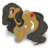 Size: 800x767 | Tagged: safe, artist:akuoreo, oc, oc only, oc:ebony (avats), pegasus, pony, fanfic:a voice among the strangers, black mane, brown fur, disguise, disguised changeling, simple background, solo, transparent background, vector