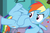 Size: 1246x810 | Tagged: safe, artist:streiben, edit, edited screencap, screencap, rainbow dash, pegasus, pony, g4, female, mare, solo