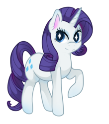 Size: 1037x1183 | Tagged: safe, artist:sleep-powder, rarity, g4, female, simple background, solo, starry eyes