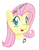 Size: 489x622 | Tagged: safe, artist:heylookasquirrel, fluttershy, g4, cute, female, floral head wreath, shyabetes, sketch, solo