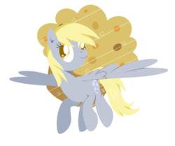 Size: 1024x857 | Tagged: safe, artist:wavecipher, derpy hooves, pegasus, pony, g4, colored pupils, female, mare, muffin, solo, transparent background