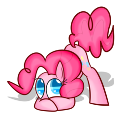 Size: 1069x1022 | Tagged: safe, artist:mr-degration, pinkie pie, g4, cute, female, simple background, solo, transparent background