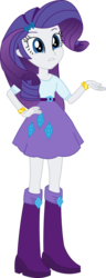 Size: 596x1547 | Tagged: safe, artist:sketchmcreations, rarity, equestria girls, g4, my little pony equestria girls: rainbow rocks, belt, boots, bracelet, clothes, female, hand on hip, high heel boots, incredulous, inkscape, long hair, rarity's skirt, shirt, shoes, simple background, skirt, solo, transparent background, vector