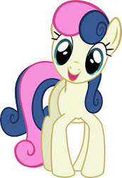 Size: 186x271 | Tagged: safe, bon bon, sweetie drops, g4, the super speedy cider squeezy 6000, female, solo