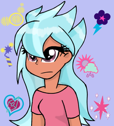 Size: 898x992 | Tagged: safe, artist:berrypunchrules, frosty orange, indigo zap, sour sweet, sugarcoat, sunny flare, equestria girls, g4, my little pony equestria girls: friendship games, background human, cutie mark, female, solo