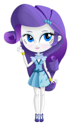 Size: 1200x2000 | Tagged: safe, artist:mailinya, rarity, equestria girls, g4, chibi, female, solo