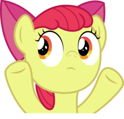 Size: 4960x4790 | Tagged: safe, artist:1apeepa, apple bloom, g4, absurd resolution, female, simple background, solo, transparent background, vector