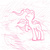 Size: 1024x1024 | Tagged: safe, artist:zokoira, pinkie pie, g4, female, monochrome, solo