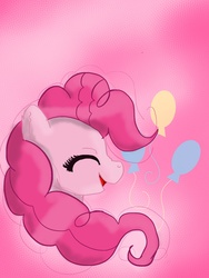 Size: 1536x2048 | Tagged: safe, artist:iponylover, pinkie pie, g4, female, portrait, solo