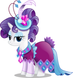 Size: 4544x4878 | Tagged: safe, artist:infinitewarlock, rarity, pony, unicorn, g4, absurd resolution, clothes, dress, female, gala dress, simple background, solo, transparent background, vector