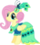 Size: 4764x5360 | Tagged: safe, artist:infinitewarlock, fluttershy, pegasus, pony, g4, make new friends but keep discord, absurd resolution, clothes, dress, female, gala dress, simple background, solo, transparent background, vector