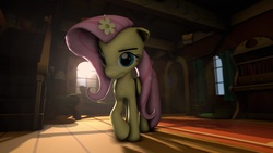 Size: 3840x2160 | Tagged: safe, artist:indexpony, fluttershy, g4, 3d, female, high res, solo, source filmmaker
