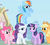 Size: 678x612 | Tagged: safe, screencap, applejack, pinkie pie, rainbow dash, rarity, twilight sparkle, g4