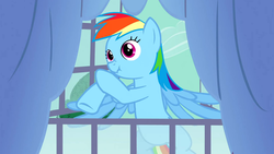 Size: 1280x720 | Tagged: safe, screencap, rainbow dash, pegasus, pony, g4, spike at your service, faic, female, flying, great moments in animation, mare, nose wrinkle, rainbow dash is best facemaker, scrunchbow dash, scrunchy face, solo