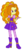 Size: 3400x7400 | Tagged: safe, artist:mixiepie, adagio dazzle, human, equestria girls, g4, absurd resolution, alternate clothes, alternate universe, clothes, dress, female, fingerless gloves, gloves, hand on hip, high heel boots, paint tool sai, pointing, raised eyebrow, role reversal, simple background, solo, transparent background, vector