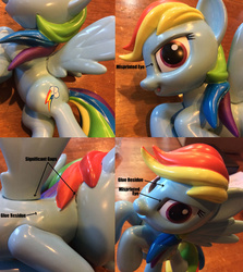 Size: 1069x1201 | Tagged: safe, rainbow dash, g4, funko hikari, irl, merchandise, photo, you had one job