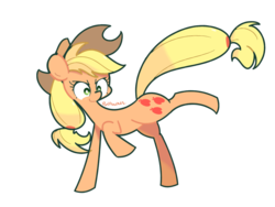 Size: 2000x1500 | Tagged: safe, artist:turtlefarminguy, applejack, g4, female, simple background, solo, transparent background