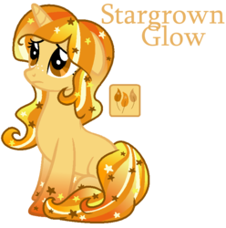 Size: 696x702 | Tagged: safe, artist:monkfishyadopts, oc, oc only, oc:stargrown glow, base used, gradient hooves, gradient mane, sad, solo, stars, universe pony