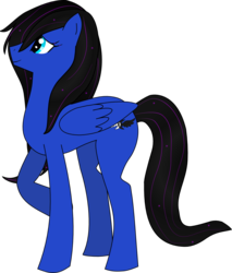 Size: 1000x1175 | Tagged: safe, oc, oc only, oc:midnight gale, pegasus, pony, female, mare, solo