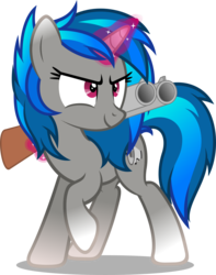 Size: 1711x2173 | Tagged: safe, artist:zacatron94, dj pon-3, vinyl scratch, oc, oc only, oc:homage, pony, unicorn, fallout equestria, g4, clothes, cosplay, costume, double barreled shotgun, double-barrel shotgun, fanfic, fanfic art, female, glowing horn, gun, halloween, holiday, horn, magic, mare, nightmare night, nightmare night costume, sawed-off shotgun, shotgun, simple background, solo, telekinesis, transparent background, weapon