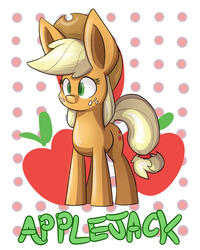 Size: 1000x1250 | Tagged: safe, artist:heir-of-rick, applejack, daily apple pony, g4, female, impossibly large ears, solo
