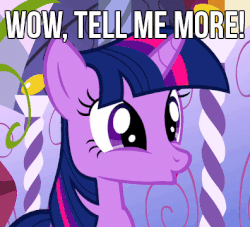 Size: 396x360 | Tagged: safe, edit, screencap, twilight sparkle, g4, green isn't your color, animated, female, image macro, meme, reaction image, text