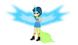 Size: 8500x4918 | Tagged: safe, artist:mixiepie, indigo zap, equestria girls, g4, my little pony equestria girls: friendship games, absurd resolution, alternate clothes, daydream shimmer, daydream-ified, female, horn, simple background, solo, transparent background, wings